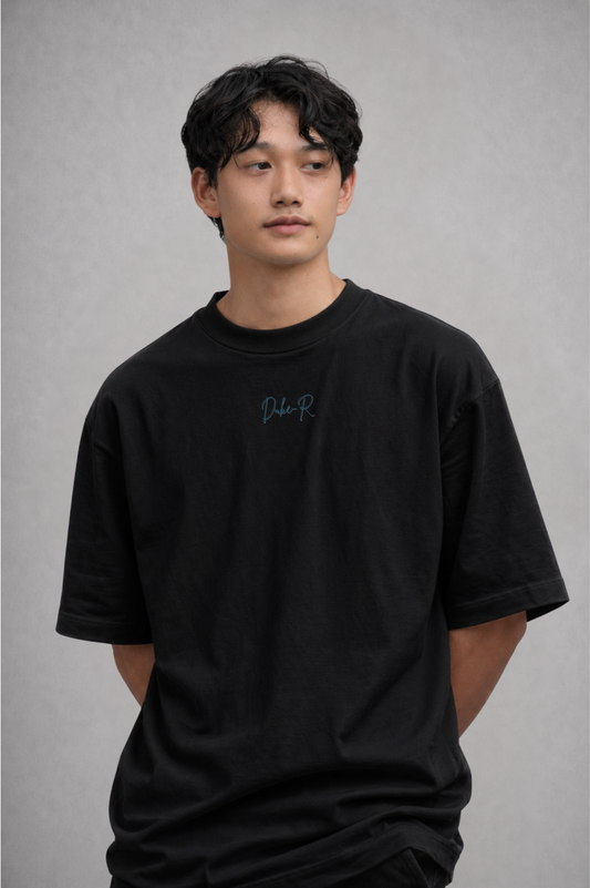 premium 390 T-shirt Black