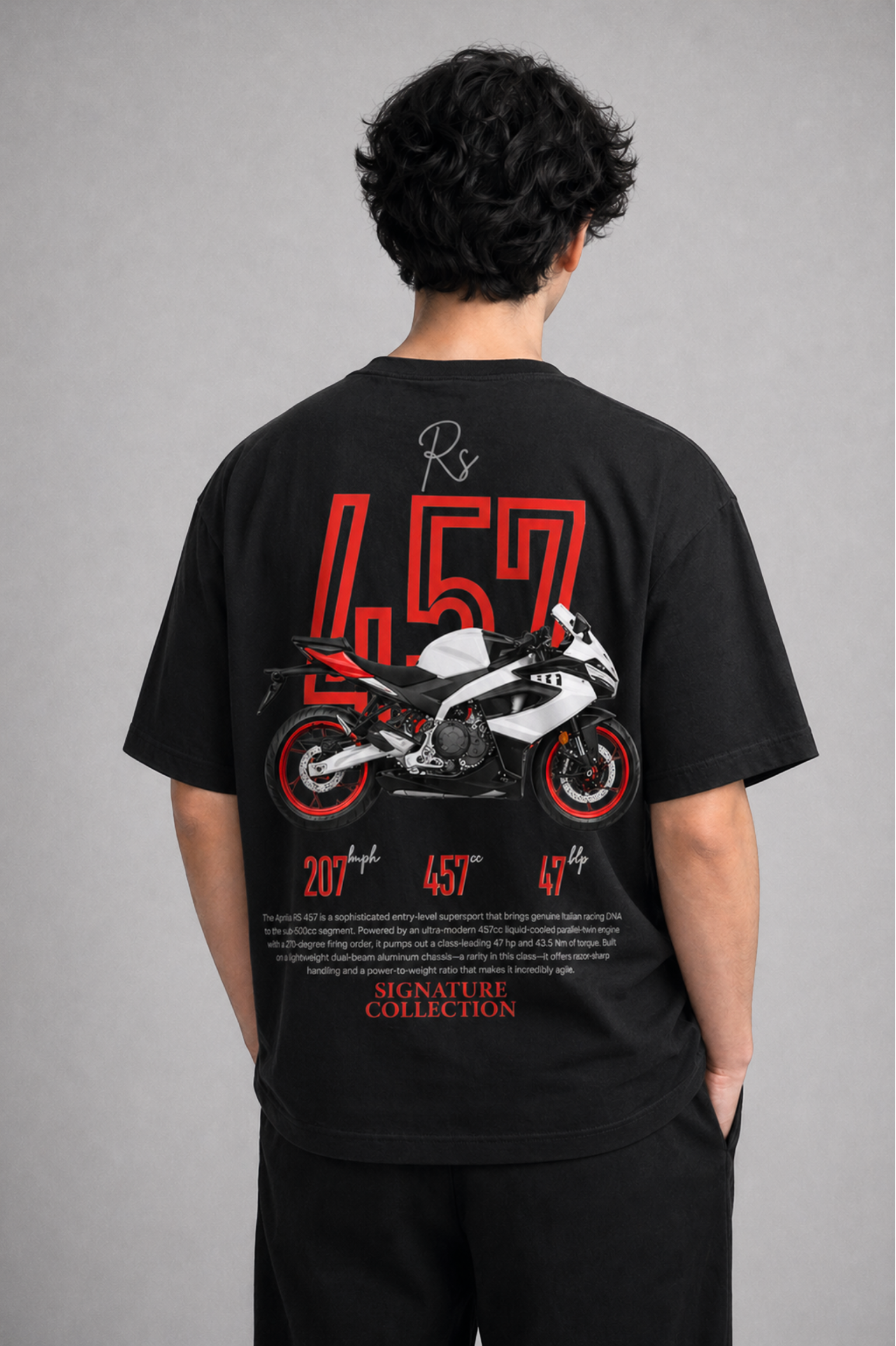 premium rs457 T-shirt Black