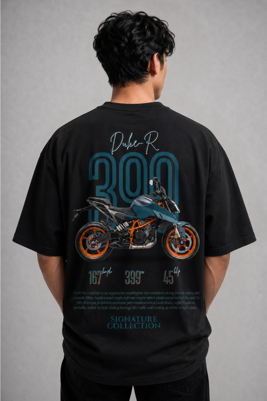 premium 390 T-shirt Black