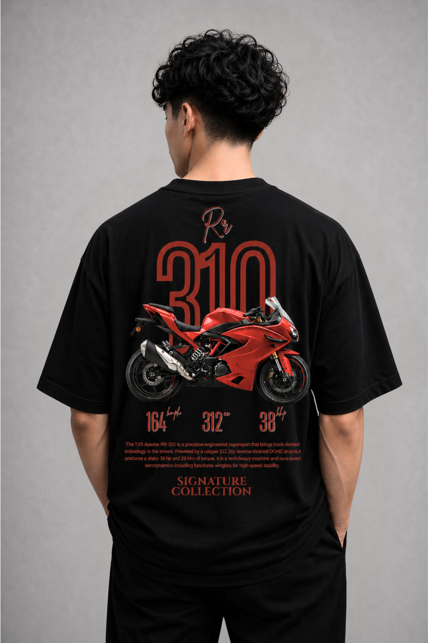 premium rr310 T-shirt Black