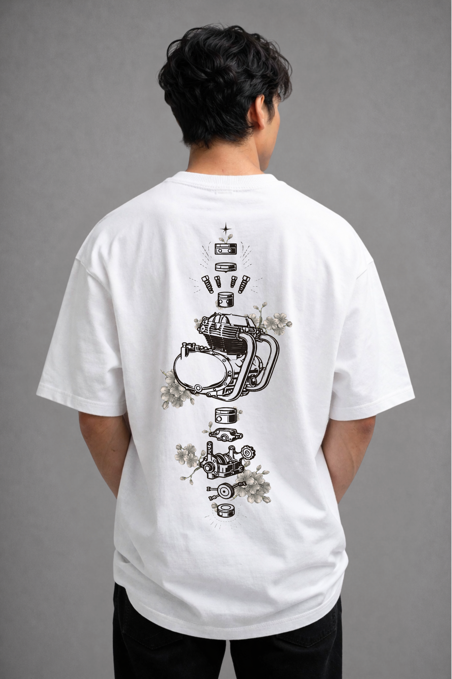 shotgun 650 T-shirt White