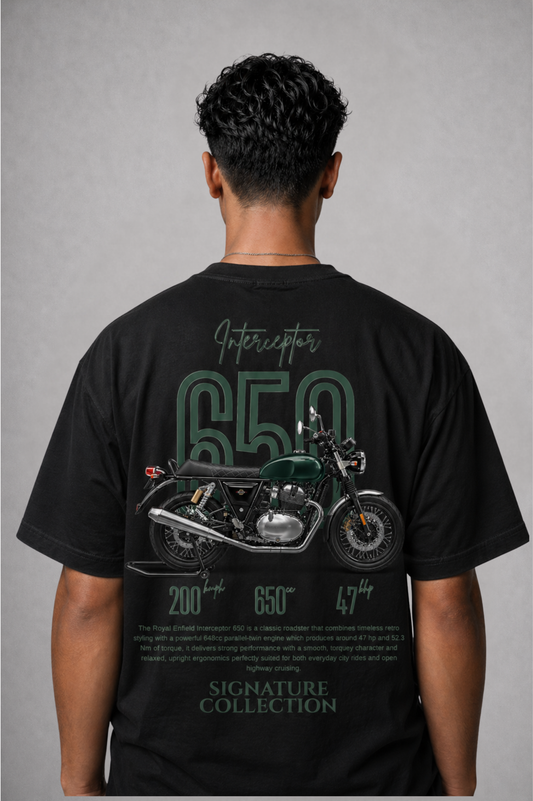 premium int 650 T-shirt Black