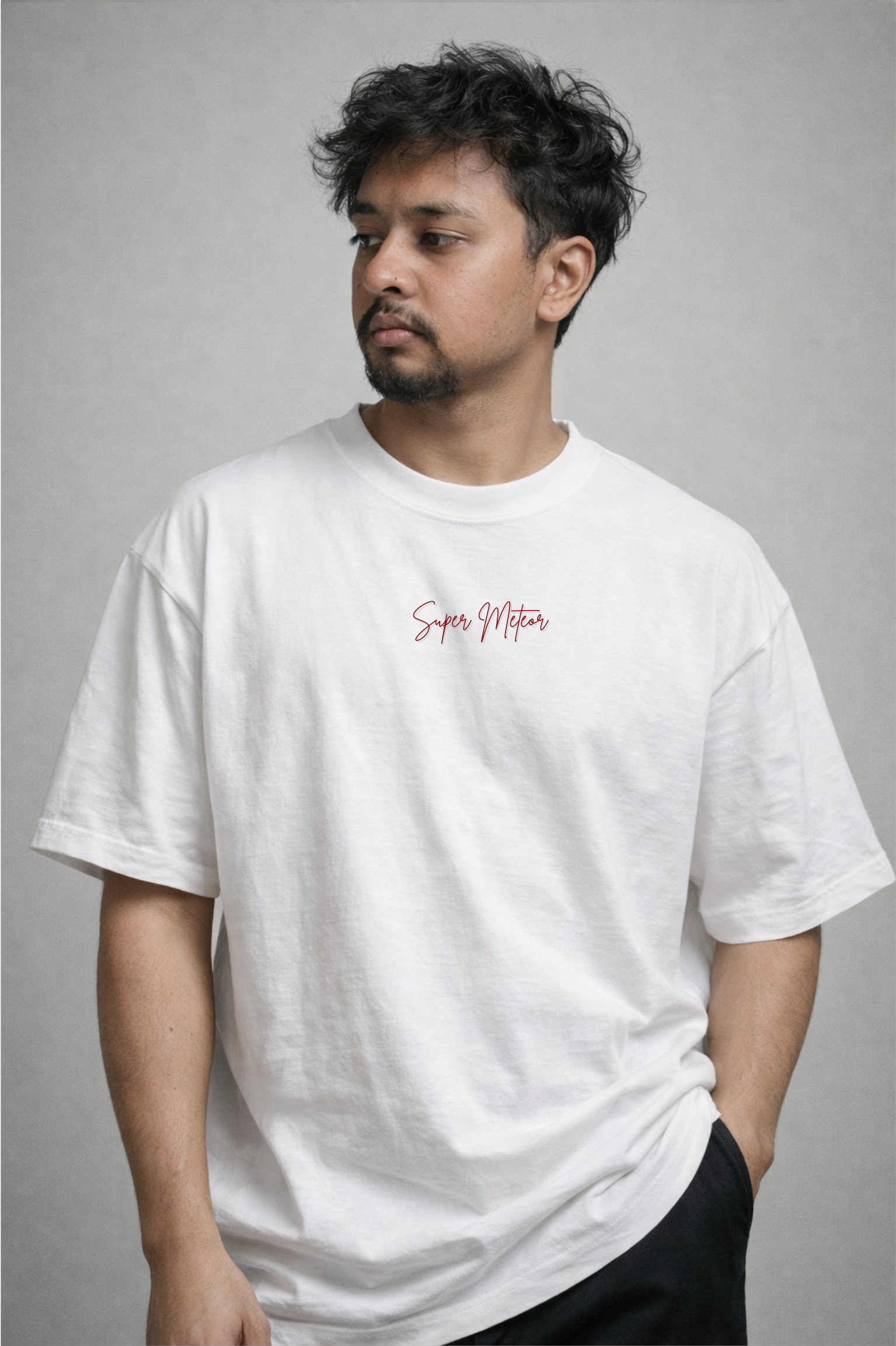 premium super meteor 650 T-shirt White