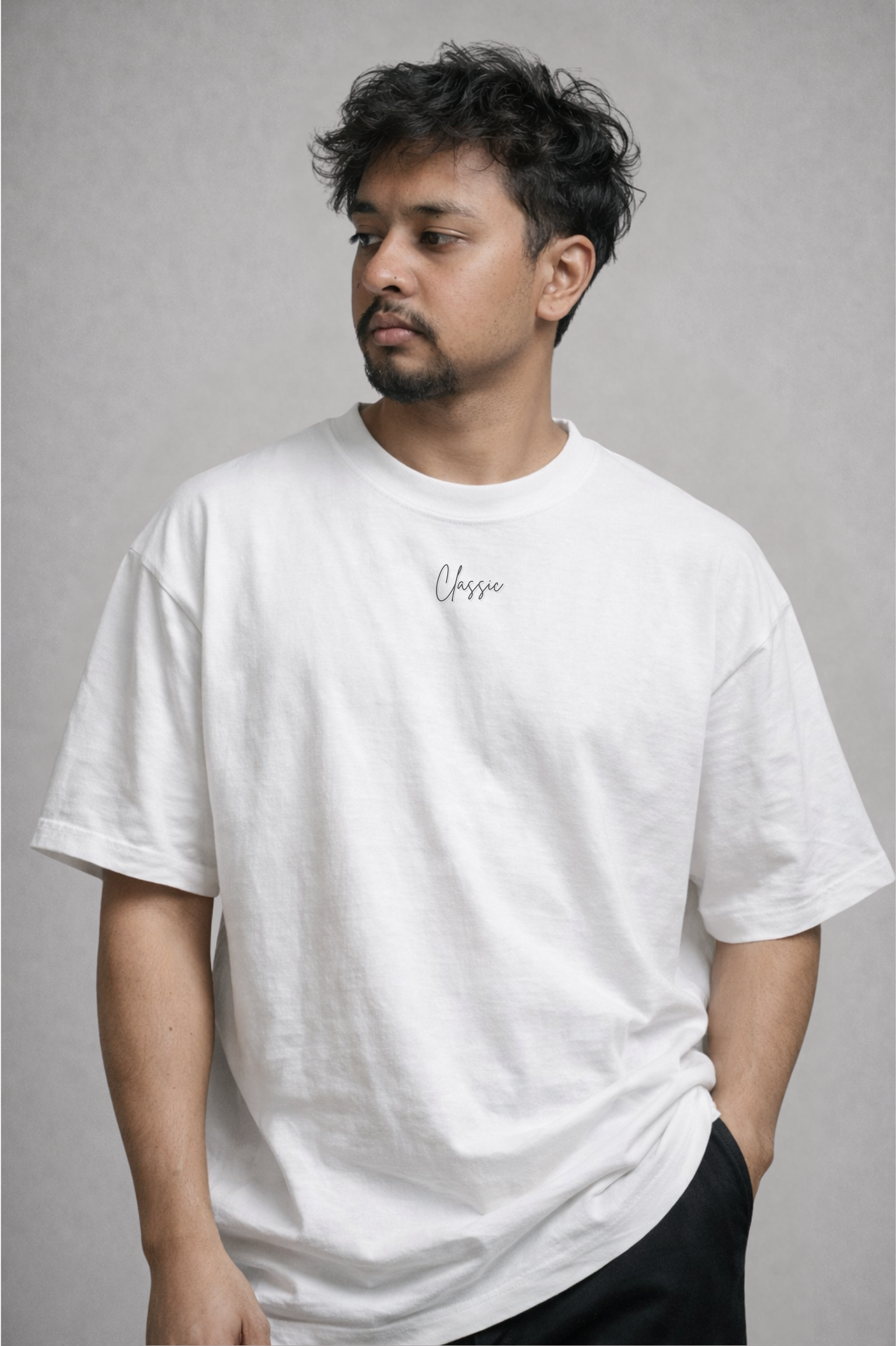 premium classic 350 T-shirt White