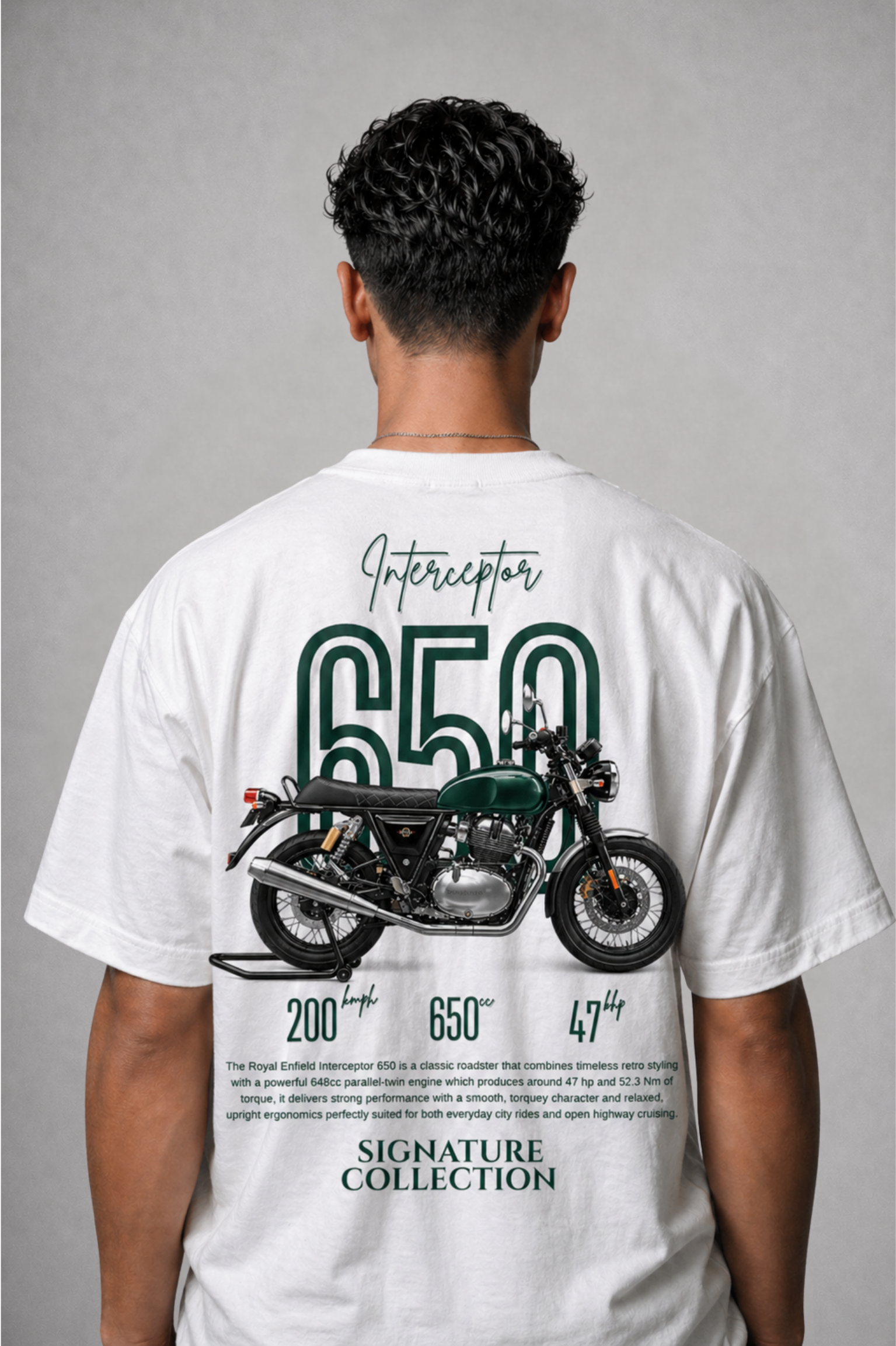 premium int 650 T-shirt White