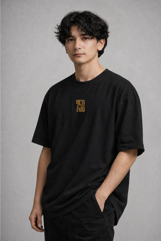 premium gt 750 T-shirt Black