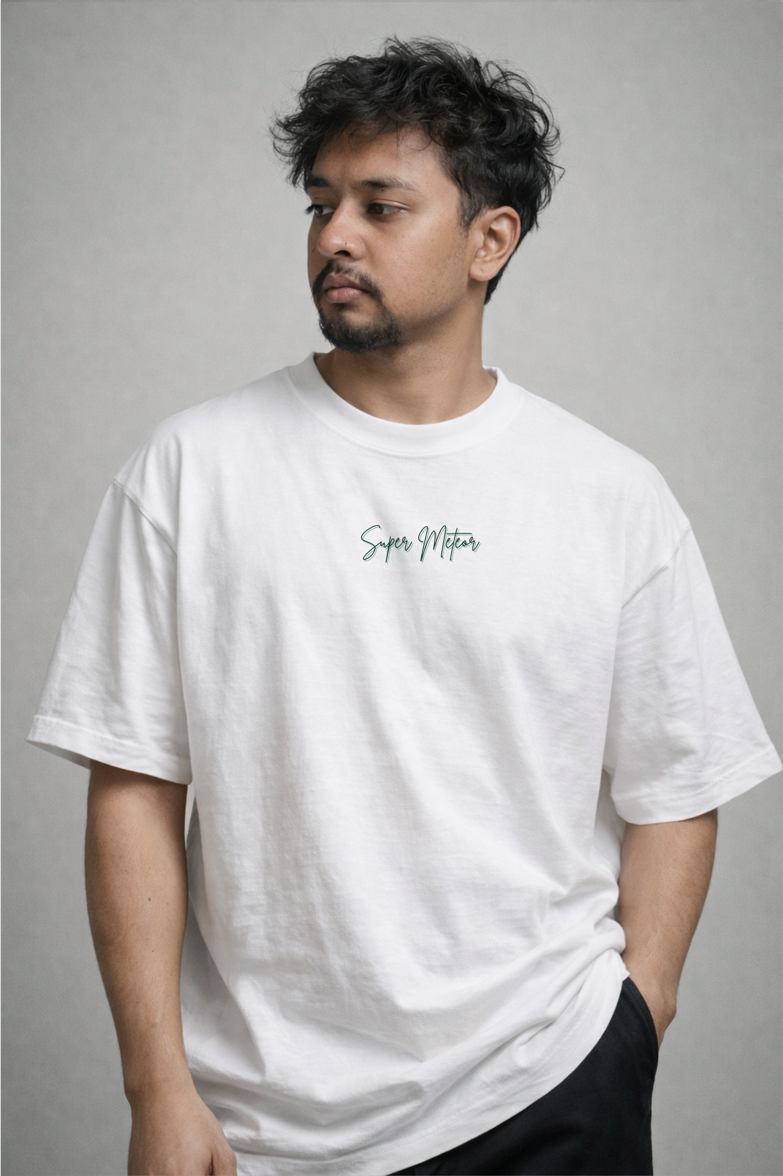 premium super meteor 650 T-shirt White