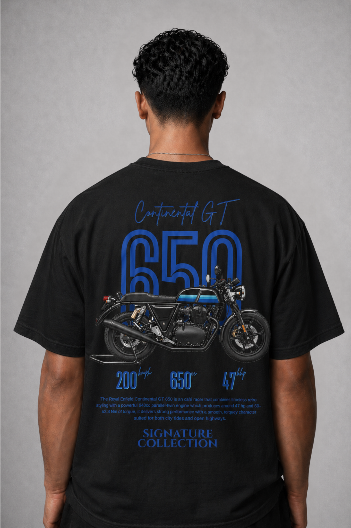 premium gt 650 T-shirt Black