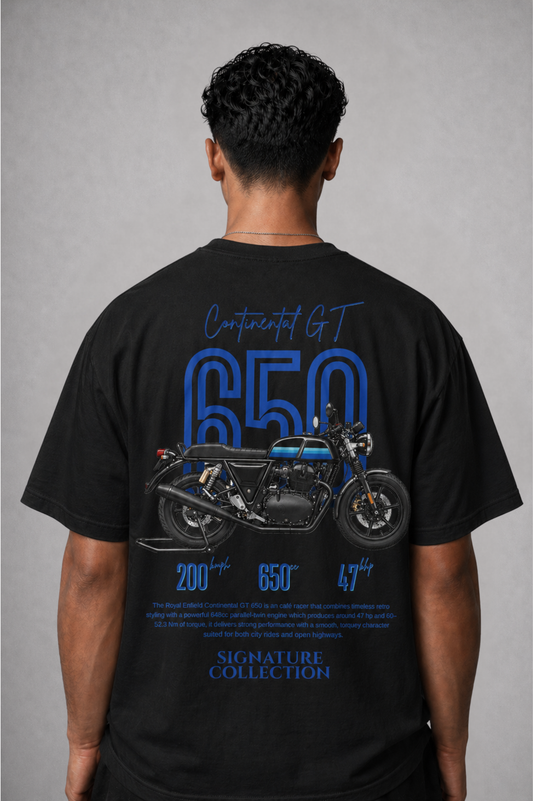 premium gt 650 T-shirt Black