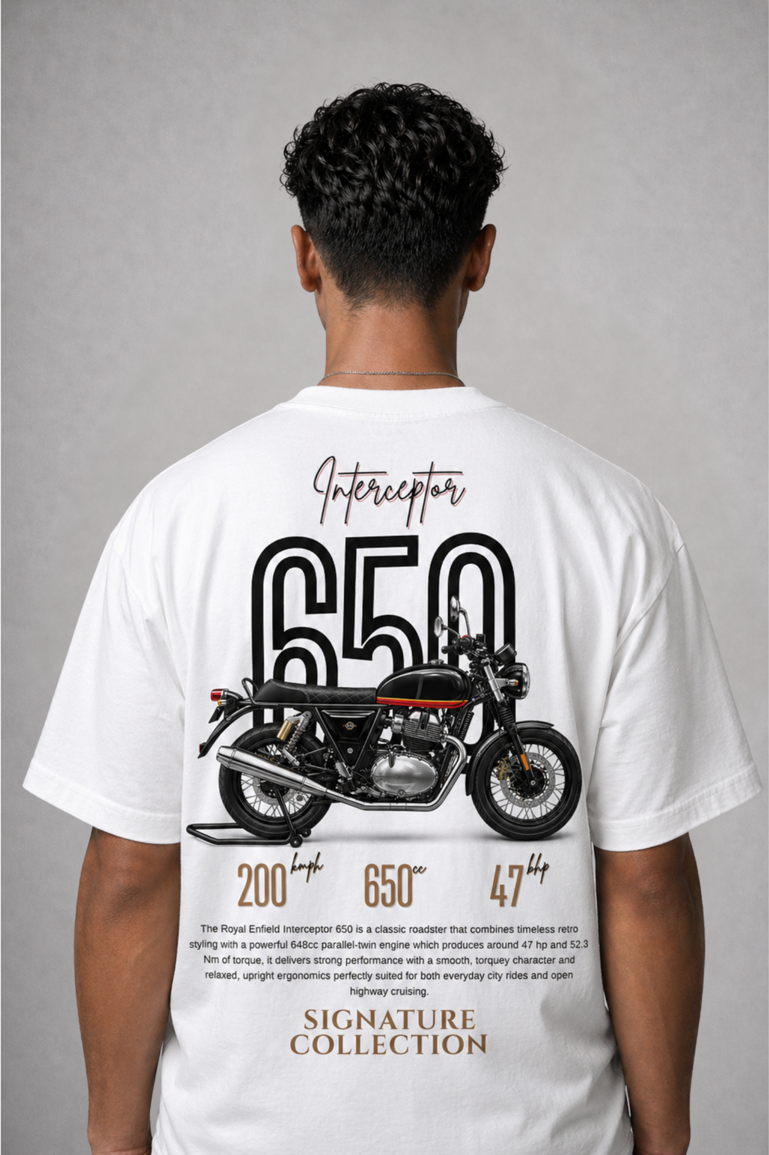 premium int 650 T-shirt White