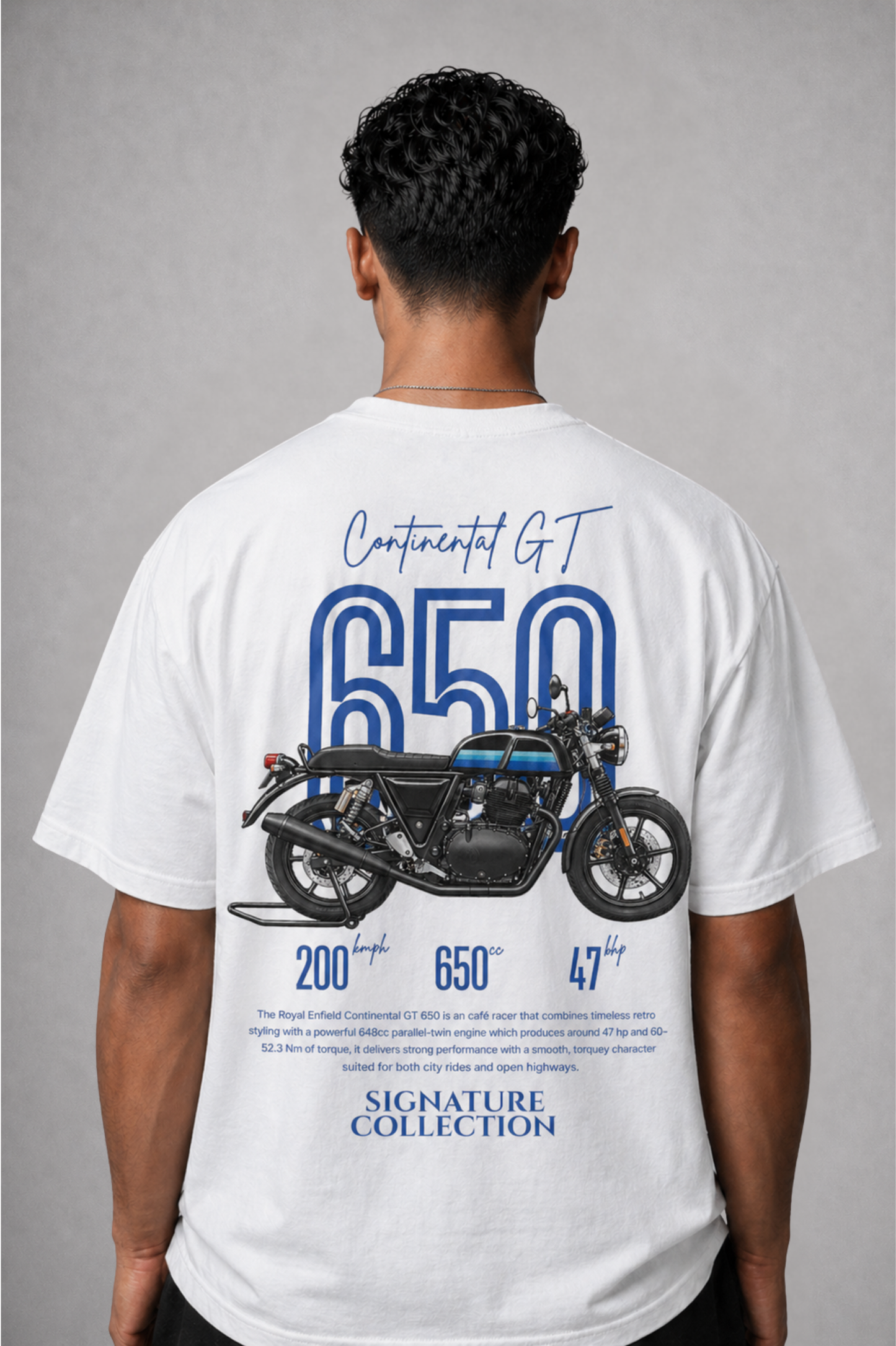 premium gt 650 T-shirt White