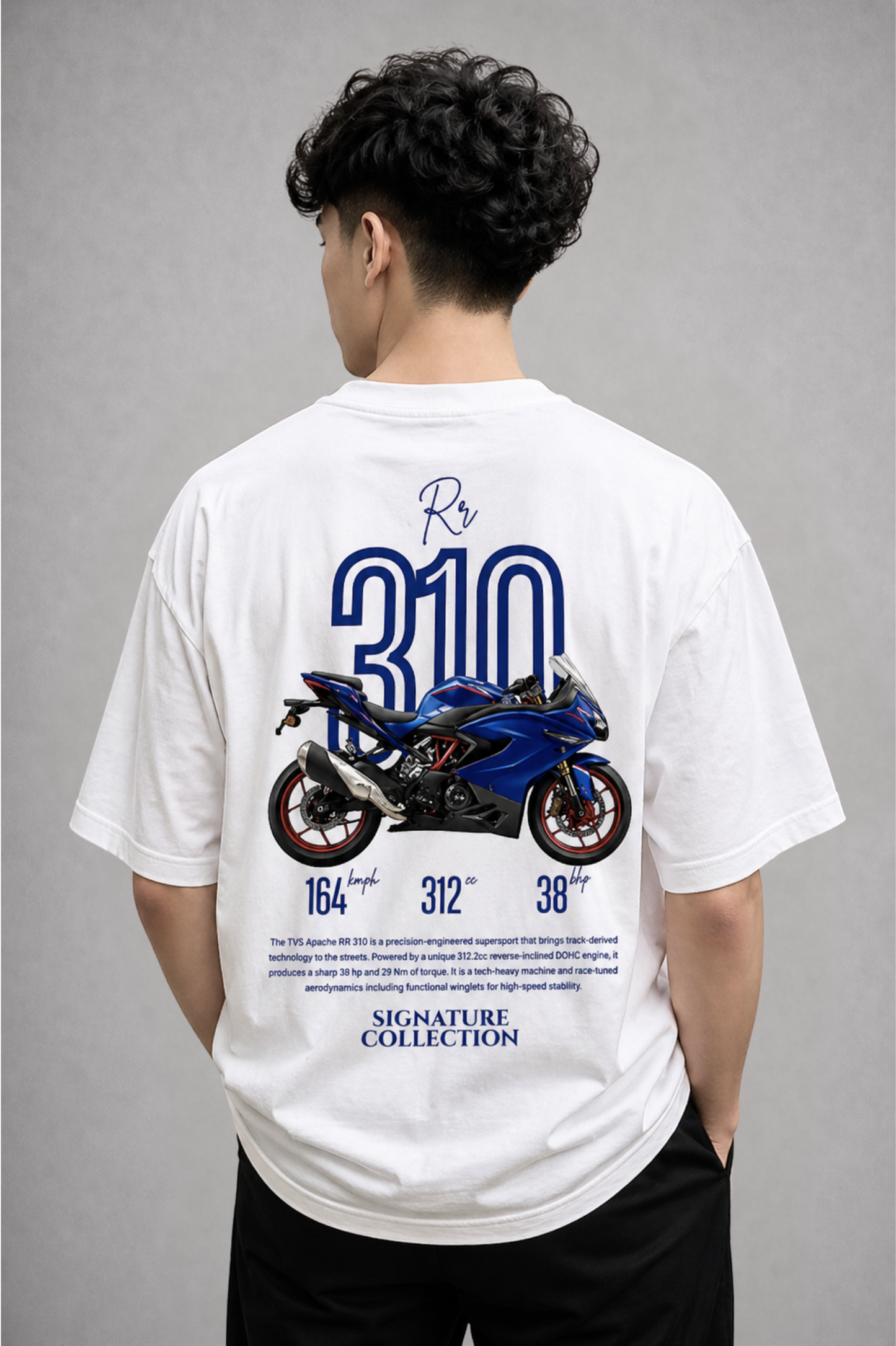 premium rr310 T-shirt White