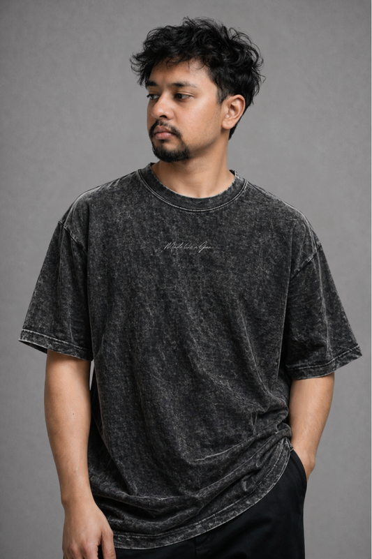 ELEVATE TEE - MADE LIKE A GUN ACID WASH