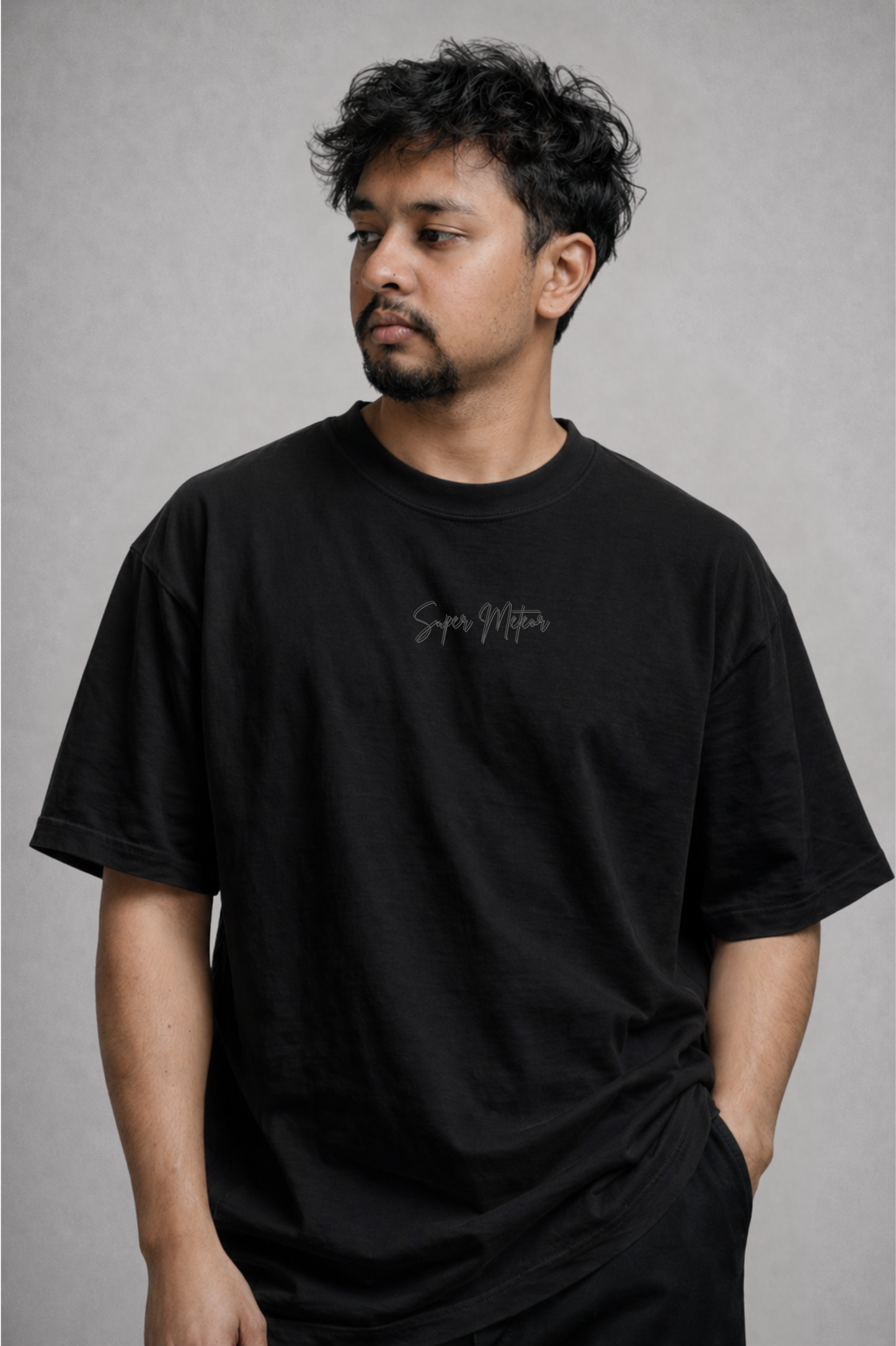premium super meteor 650 T-shirt Black