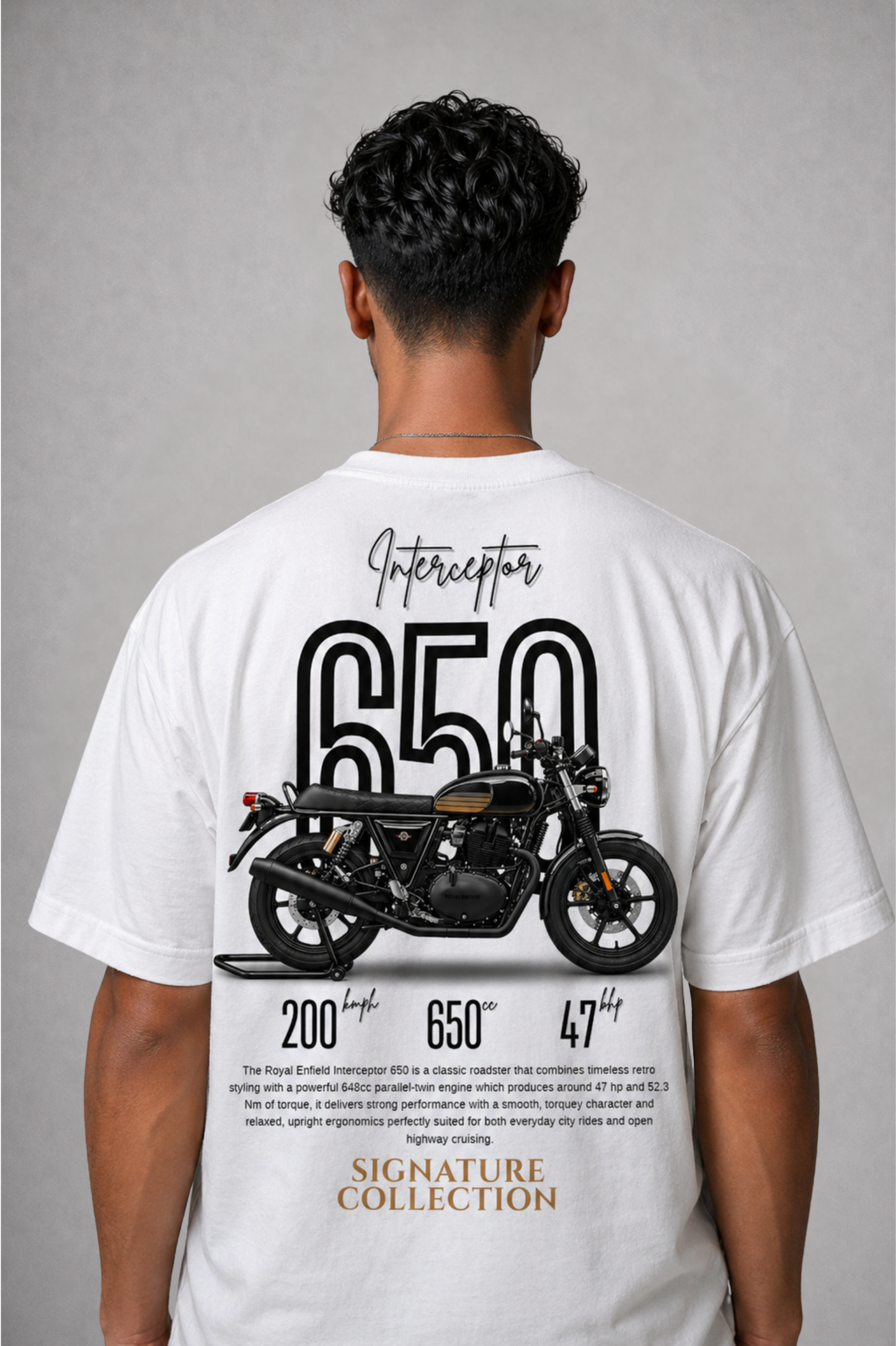 premium int 650 T-shirt White