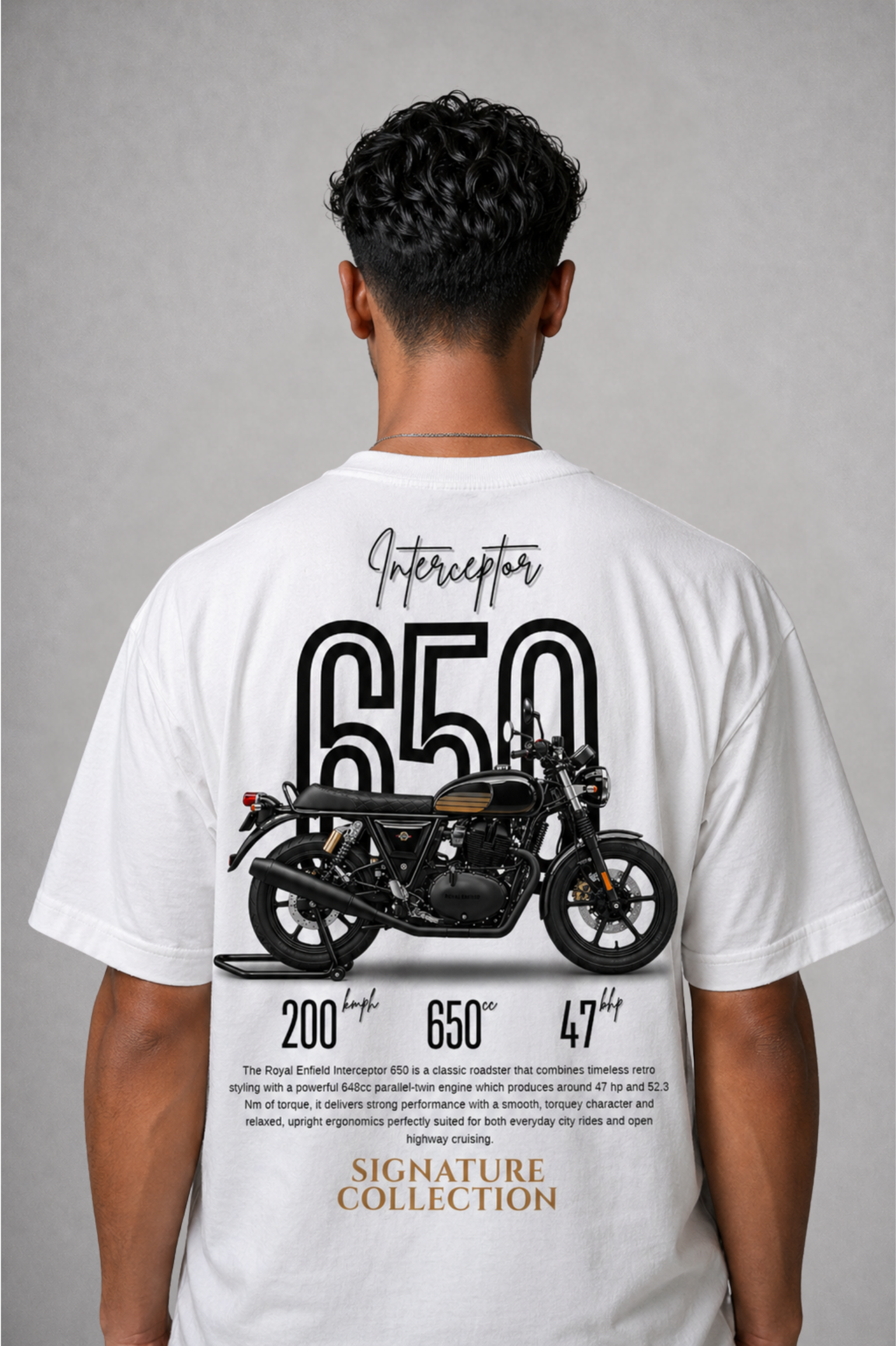 premium int 650 T-shirt White