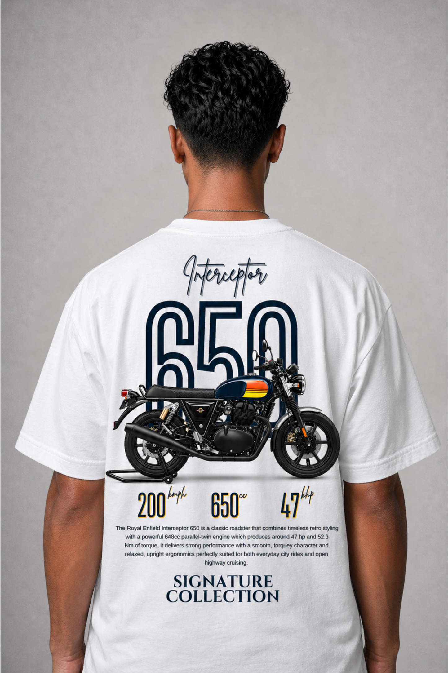 premium int 650 T-shirt White