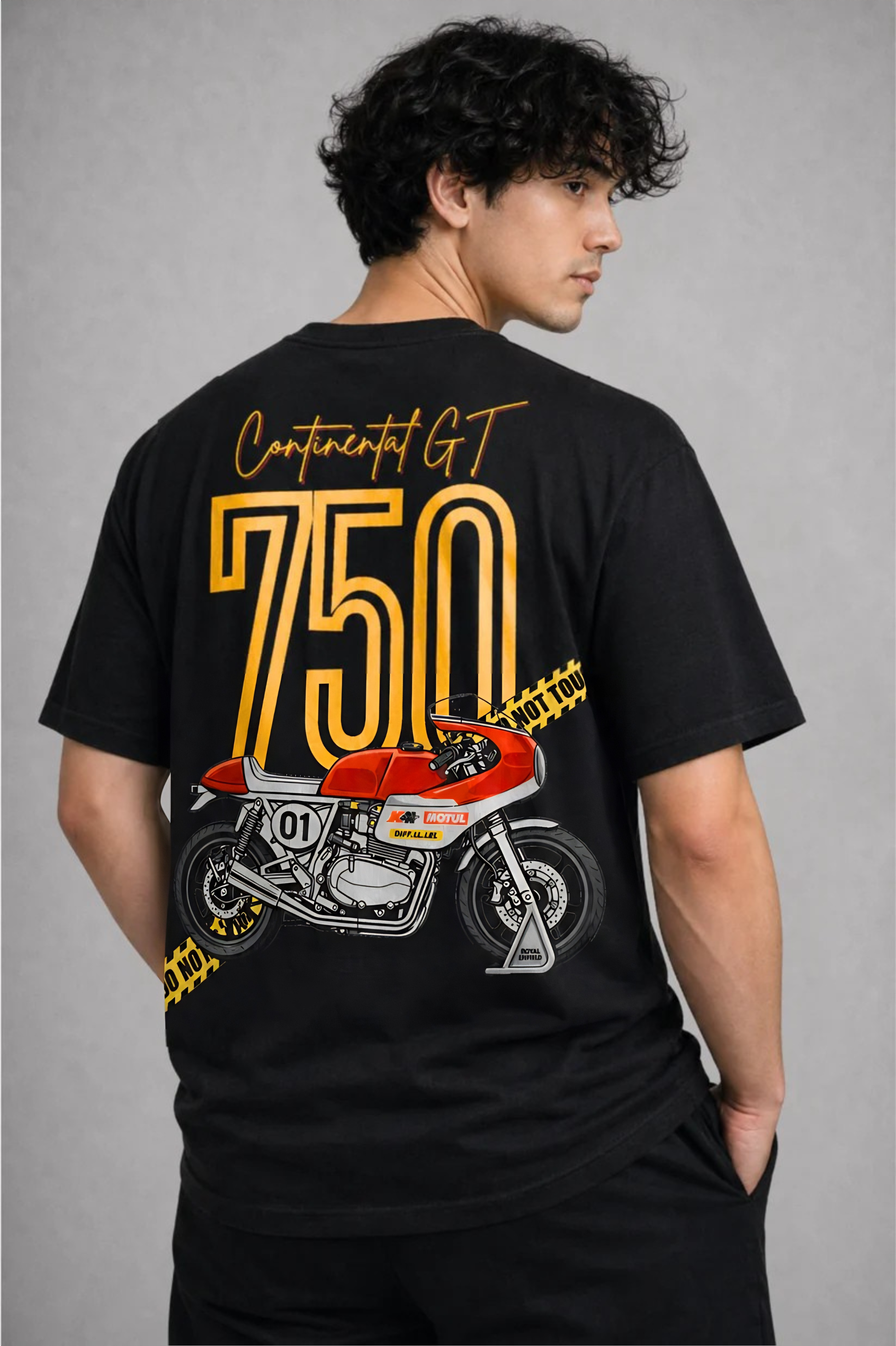 premium gt 750 T-shirt Black