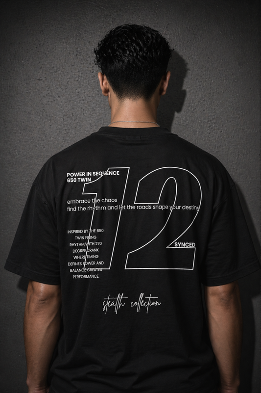 ELEVATE TEE- 650 FIRING ORDER BLACK