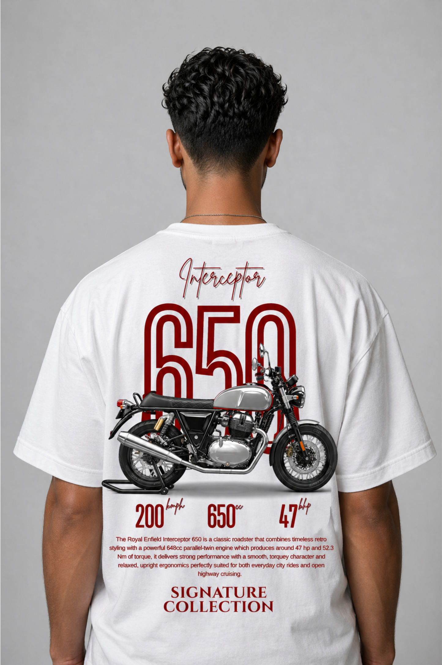 premium int 650 T-shirt White