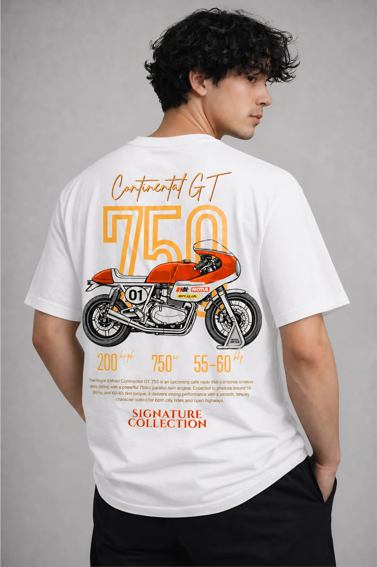 premium gt 750 T-shirt White