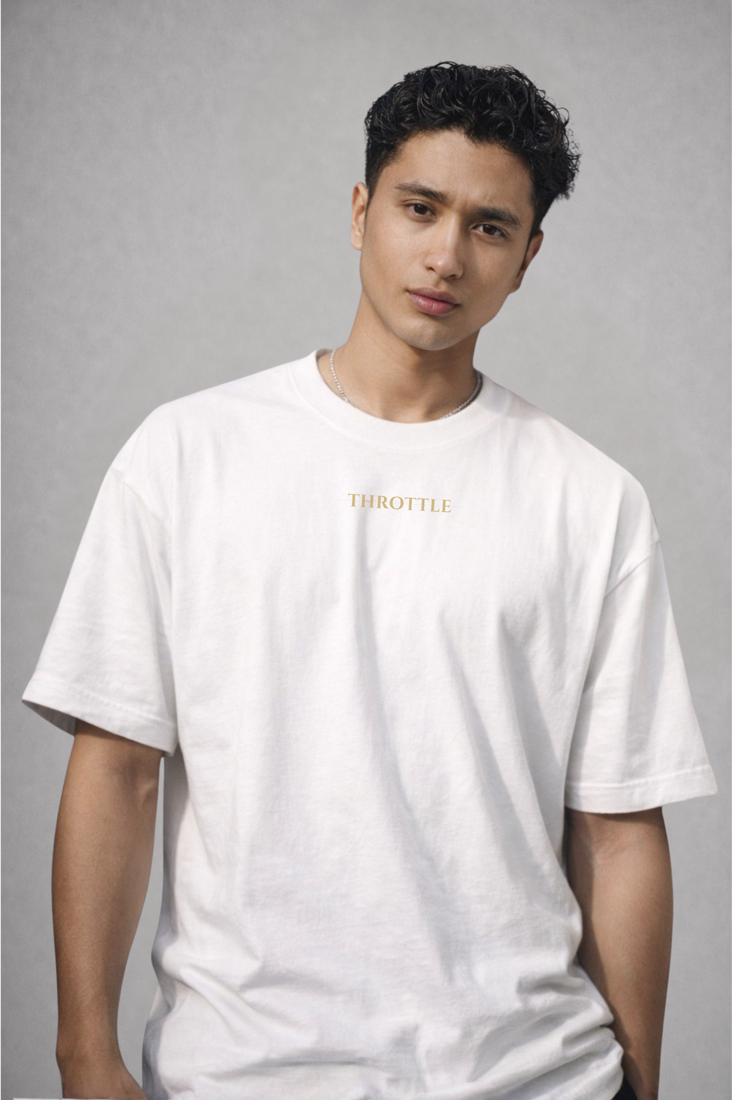 ELEVATE TEE- THROTTLE ARTXMOTO SERIES WHITE