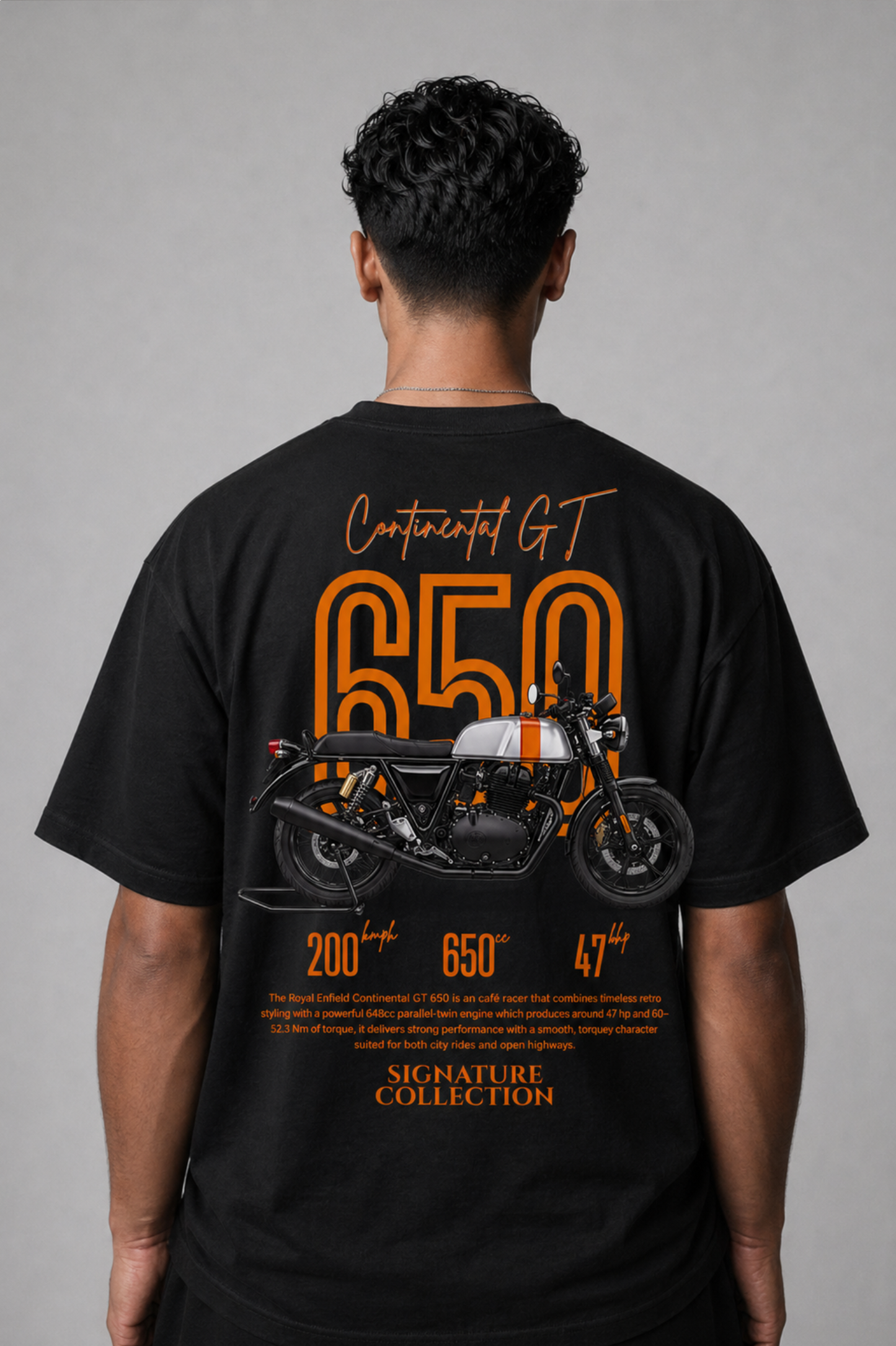premium gt 650 T-shirt Black