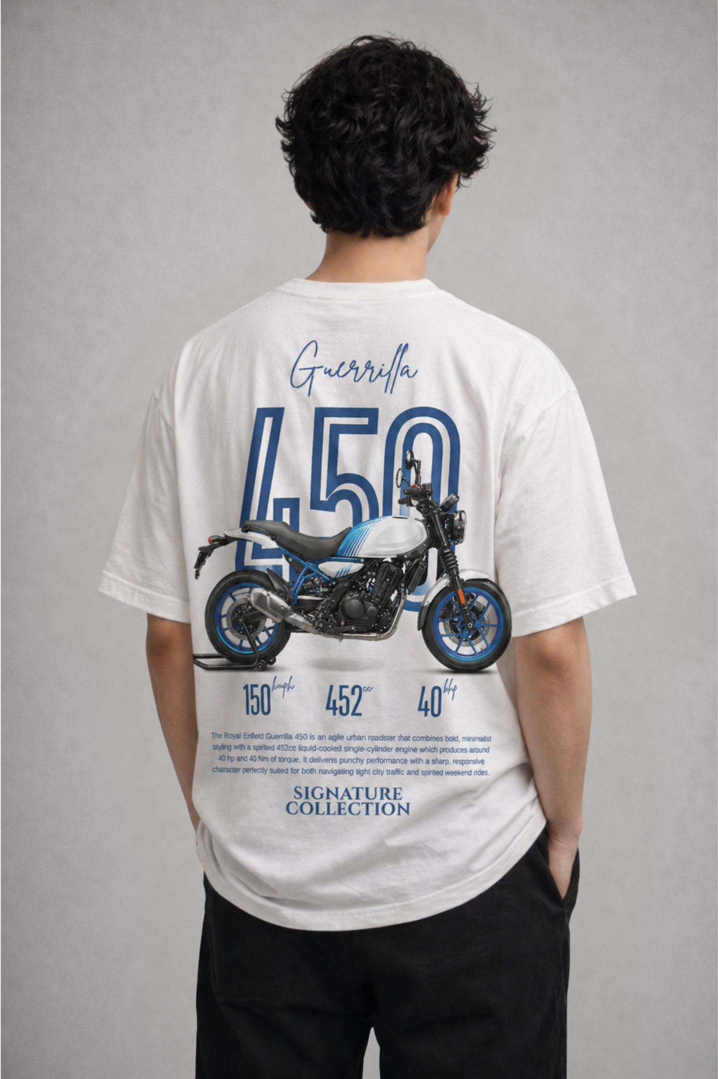 premium guerrilla 450 T-shirt White