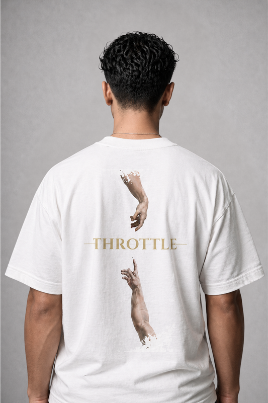 ELEVATE TEE- THROTTLE ARTXMOTO SERIES WHITE