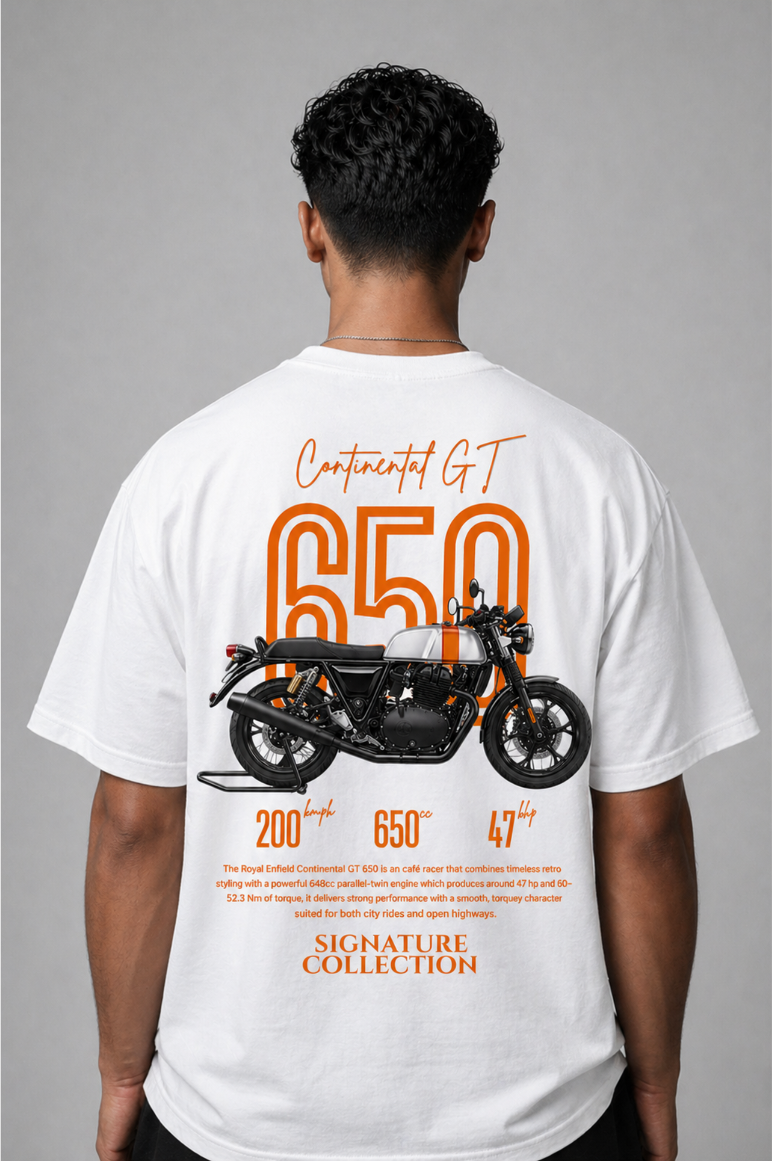 premium gt 650 T-shirt White