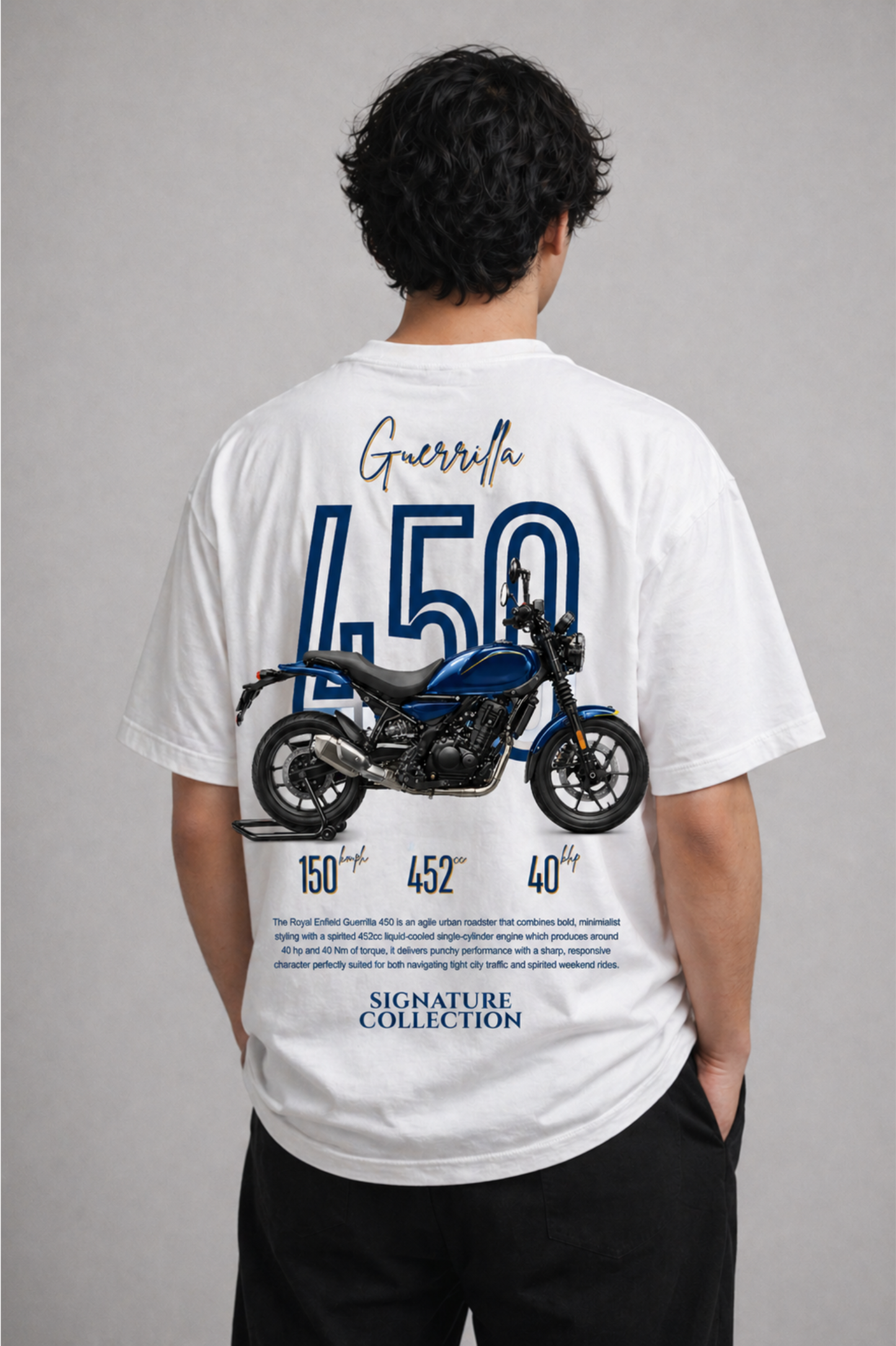premium guerrilla 450 T-shirt White