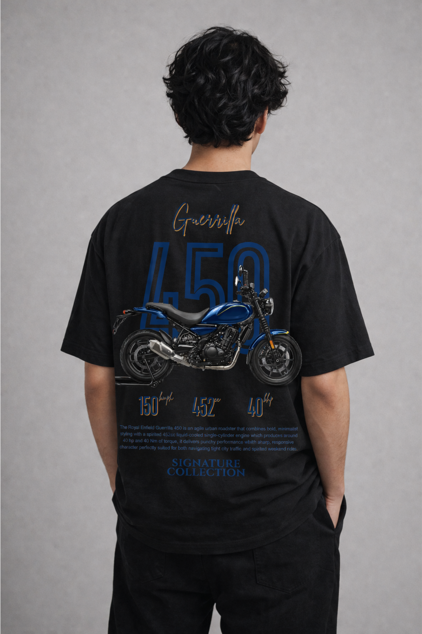 premium guerrilla 450 T-shirt Black