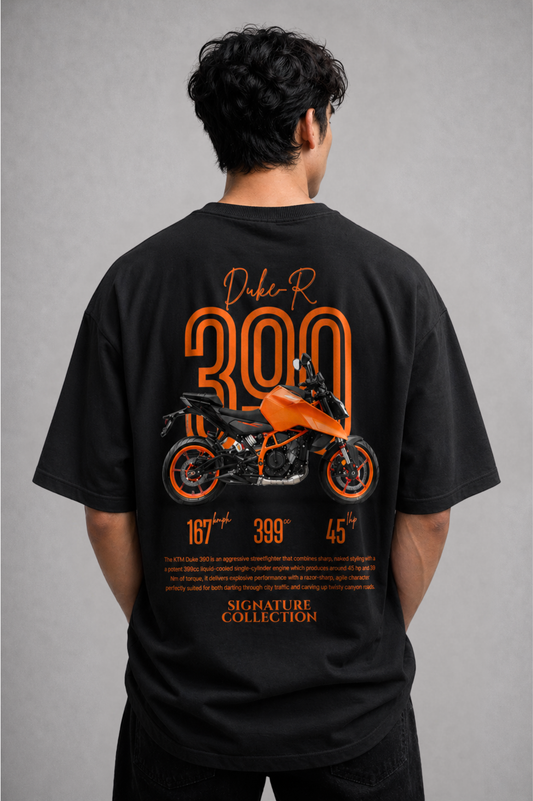 premium 390 T-shirt Black