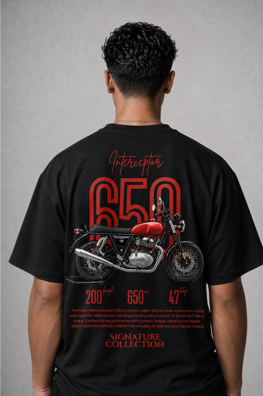 premium int 650 T-shirt Black