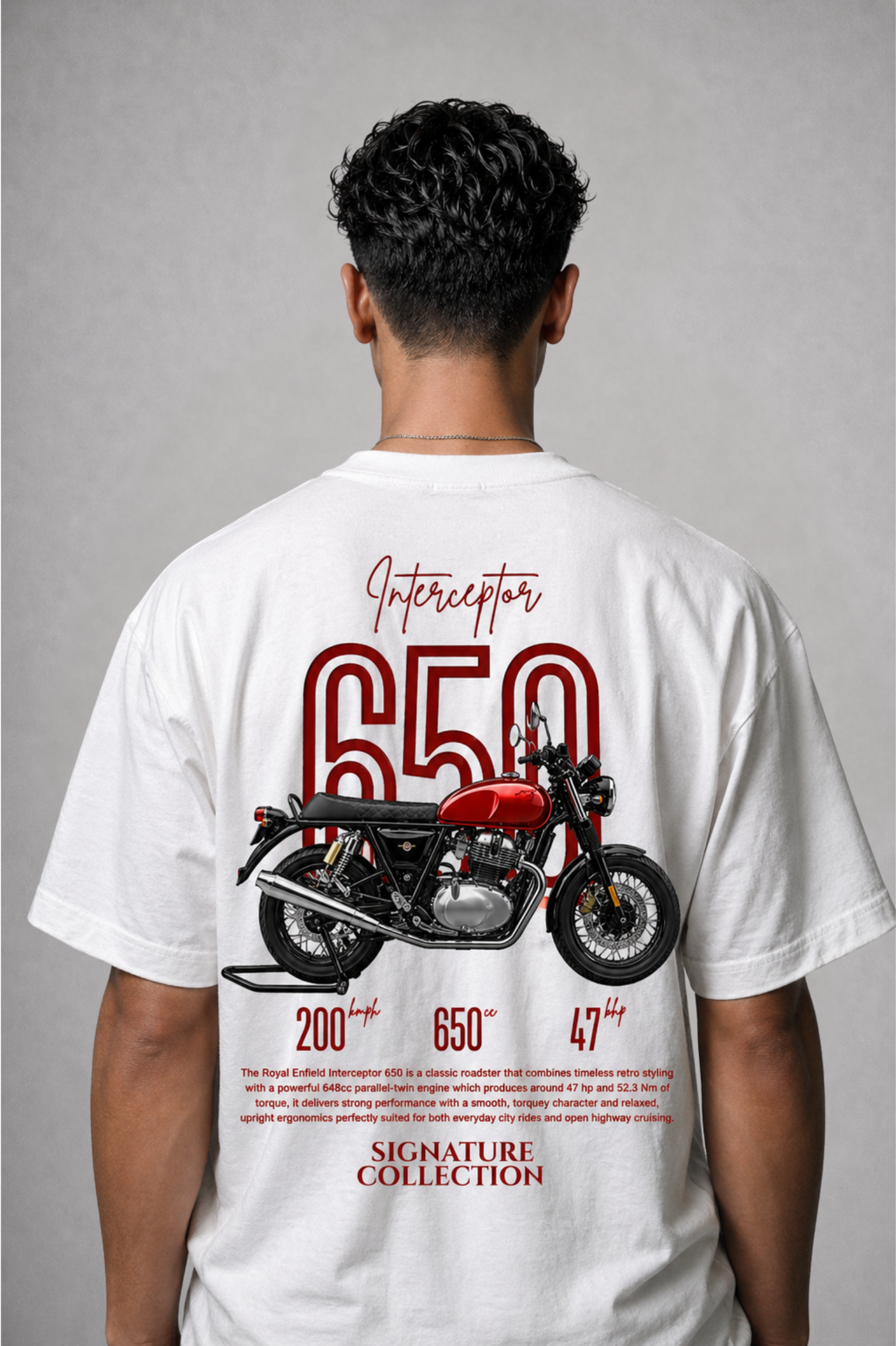 premium int 650 T-shirt White